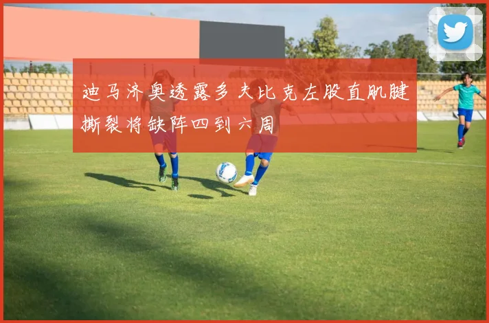 迪马济奥透露多夫比克左股直肌腱撕裂将缺阵四到六周